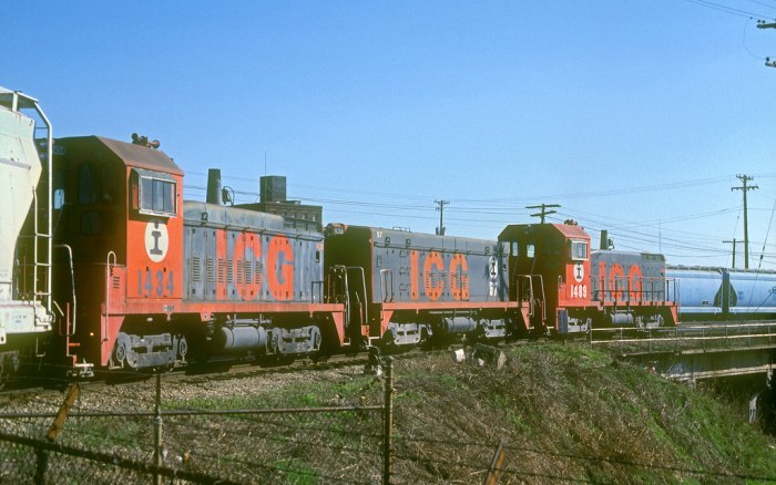 Illinois central railroad bjorklund gulf 1972 john icg joliet