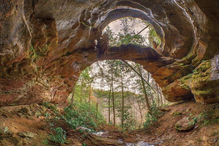 Hopewell arch red river gorge