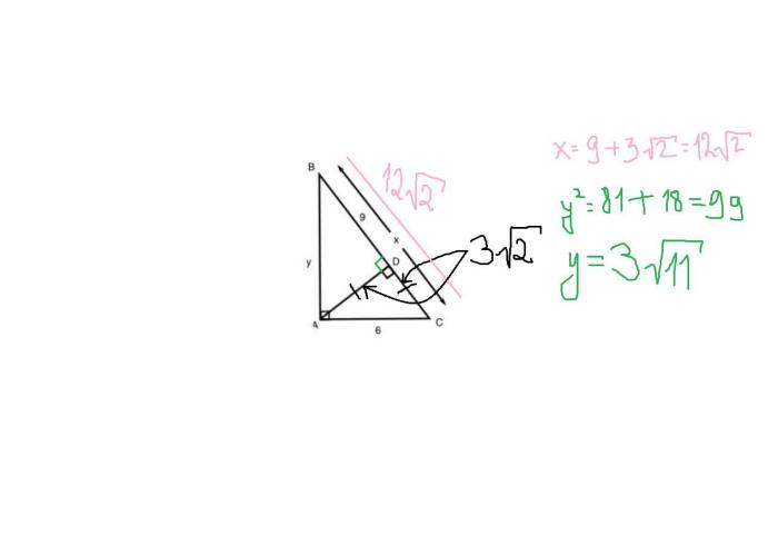 If abc dec find the value of x and y