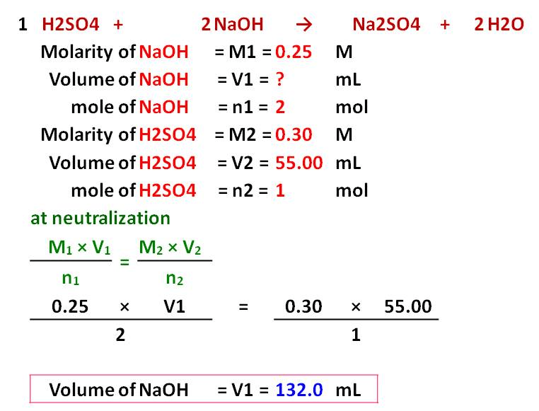 Diprotic naoh h2a transcribed