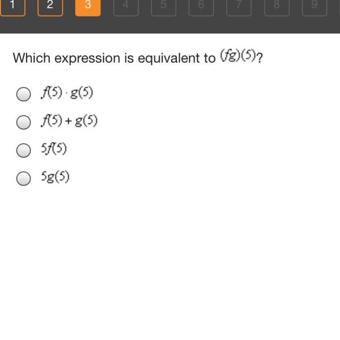 Which expression is equivalent to mc003 1 jpg