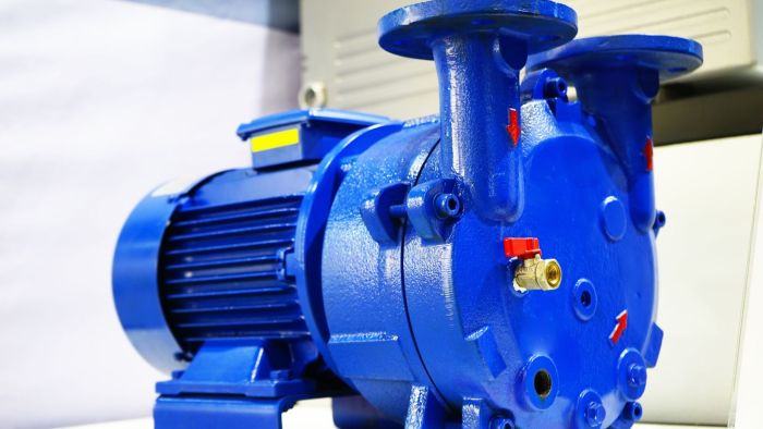 A standard vacuum pump designed specifically for evacuation and dehydration